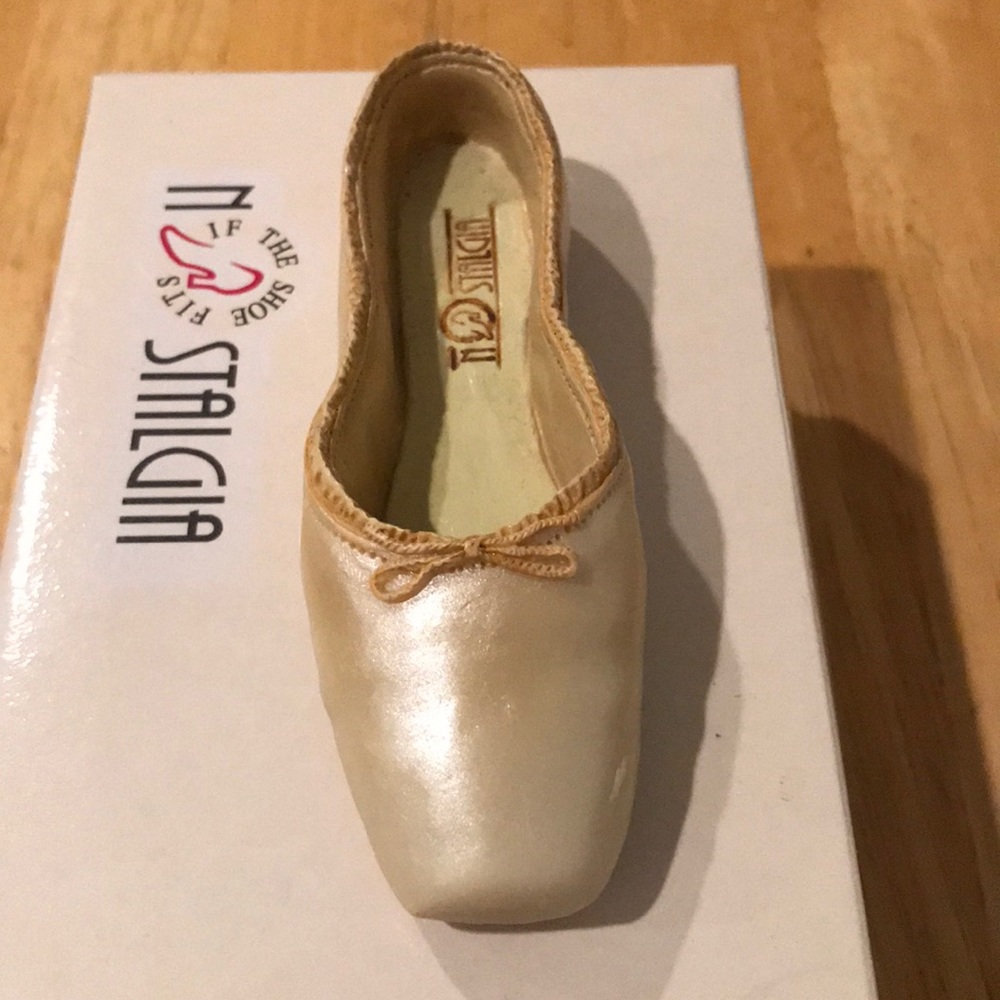 Miniature Ballet Shoe-If The Shoe Fits.